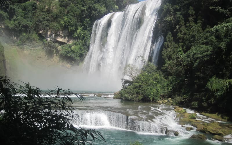 Huangguoshu sa Taglagas: Sagana pa ang Tubig, Sariwang Panahon - Huangguoshu Waterfall, Guizhou