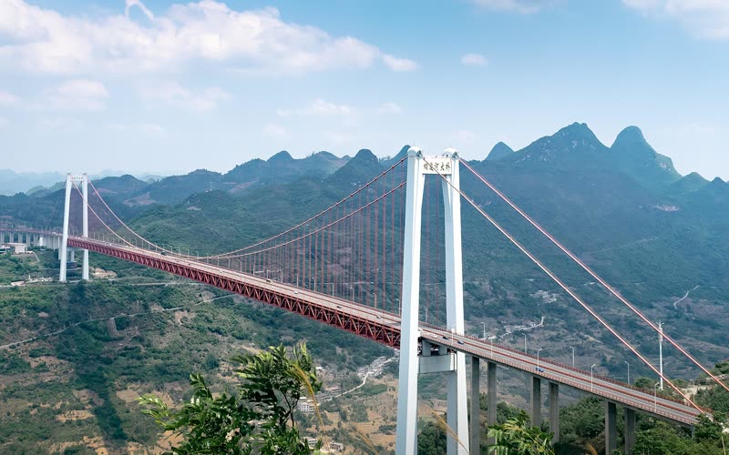 Balinghe Bridge at Bridge Museum: Panonood ng tulay, pag-aaral at extreme experience - Huangguoshu Waterfall, Guizhou