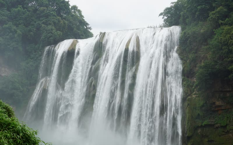 Pangkalahatang-ideya ng Huangguoshu Waterfall: Ang pinakamalaking waterfall sa Asya at waterfall group - Huangguoshu Waterfall, Guizhou