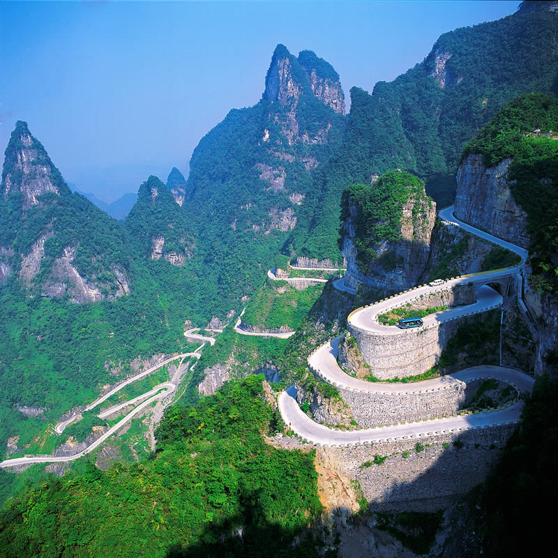 Tickets & Route Guide (How to Choose Route A/B/C) - Tianmen Mountain National Forest Park